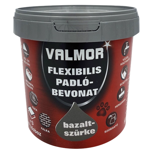 Valmor flexibilis padlóbevonat BAZALTSZÜRKE 1L 