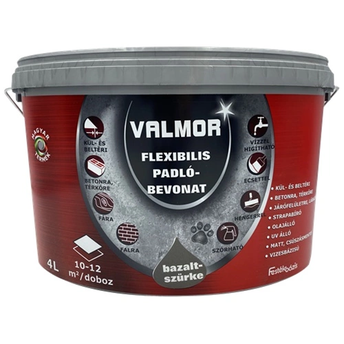 Valmor flexibilis padlóbevonat BAZALTSZÜRKE 4L 