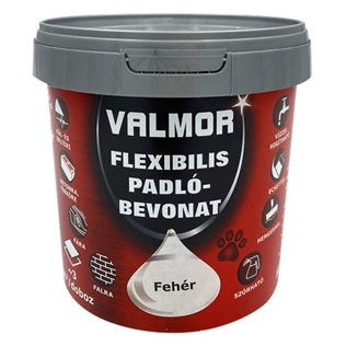 Valmor flexibilis padlóbevonat FEHÉR 1L