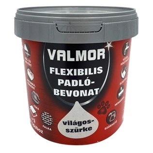 Valmor flexibilis padlóbevonat VILÁGOSSZÜRKE 1L