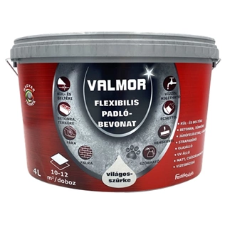 Valmor flexibilis padlóbevonat VILÁGOSSZÜRKE 4L