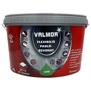 Valmor flexibilis padlóbevonat ZÖLD 4L