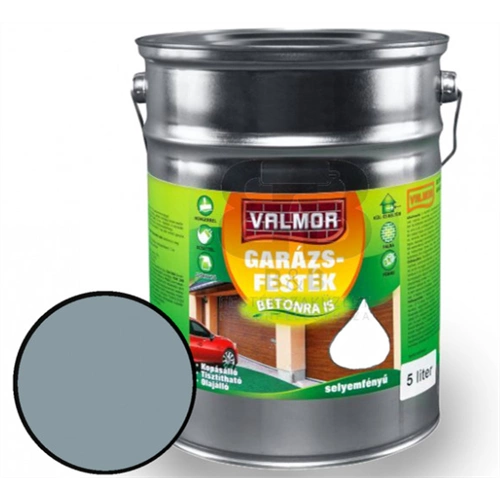 Valmor garázsfesték RAL7032 BETONSZÜRKE 5L