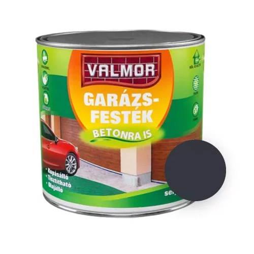 Valmor garázsfesték RAL9005 FEKETE 750ml