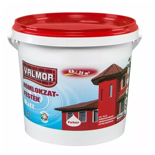Valmor homlokzatfesték FEHÉR 2,5L