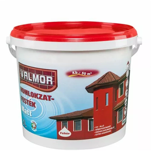 Valmor homlokzatfesték FEHÉR 5L