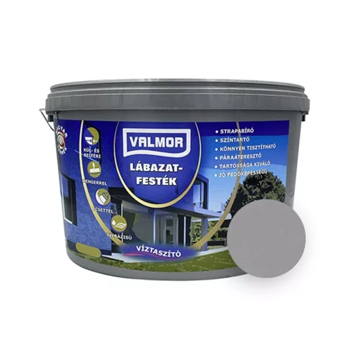 Valmor lábazatfesték SZÜRKE 4L