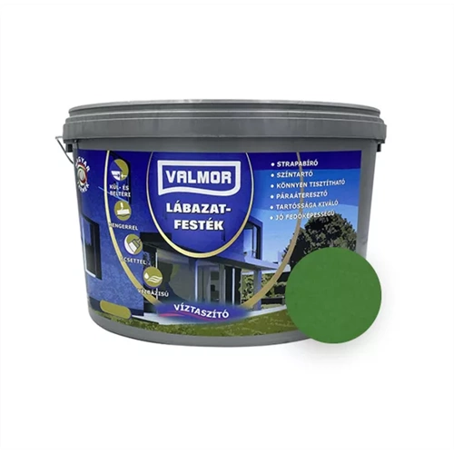 Valmor lábazatfesték ZÖLD 1L