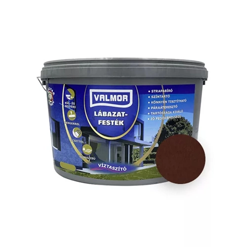 Valmor lábazatfesték BARNA 8L