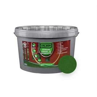 Valmor szemcsés lábazat- és betonfesték ZÖLD 4L