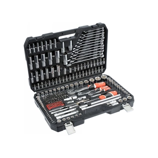 YATO Dugókulcs készlet 216 részes 1/4”,3/8”,1/2” Crv
