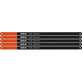 Yato Kézi fűrészlap fémre 300x12mm 24TPI (5dbos)