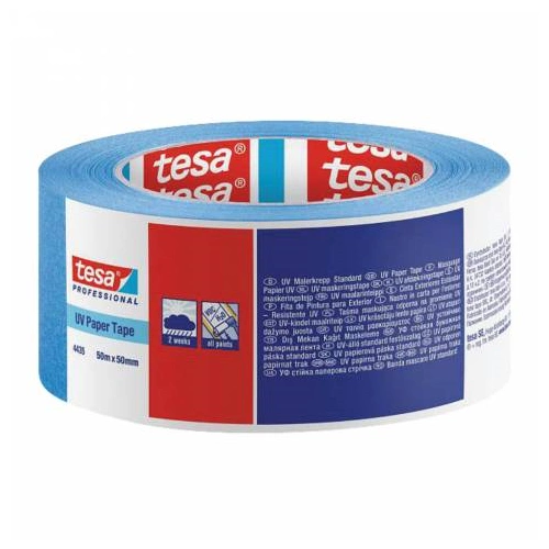 tesa festőszalag kültérre 2 hétig UV álló 50mx50mm